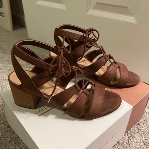 Call It Spring Womens Ereissa Open Toe Casual Ankle Strap Sandals